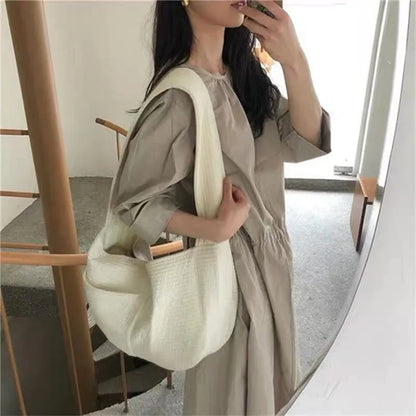 Handmade Canvas Pet Sling Bag – Comfortable Travel Carrier for Dogs & Cats