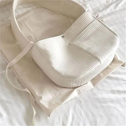Handmade Canvas Pet Sling Bag – Comfortable Travel Carrier for Dogs & Cats