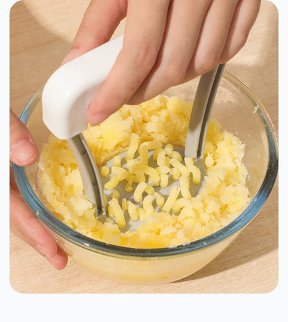 Manual Potato Masher – Durable Ricer & Vegetable Masher with Non-Slip Handle