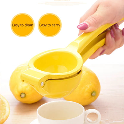 Manual Lemon Squeezer – Aluminum Hand Press Citrus Juicer for Home & Kitchen