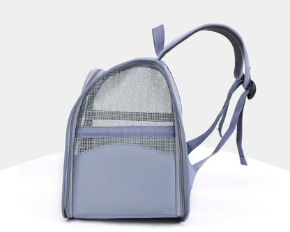 Pet Carrier Backpack – Breathable Travel Bag for Cats & Small Dogs