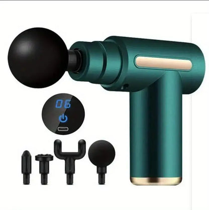 Mini Muscle Massage Gun – Portable Deep Tissue Handheld Percussion Massager for Full Body Relief