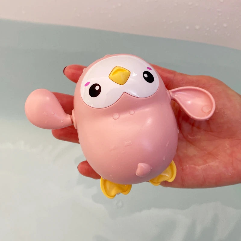 Baby Bathing Toy – Cute Duck & Penguin Egg Water Sprinkler for Kids