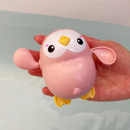 Baby Bathing Toy – Cute Duck & Penguin Egg Water Sprinkler for Kids