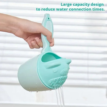 Baby Shower Shampoo Rinse Cup – Cartoon Bath Cup with Eye Protection for Kids