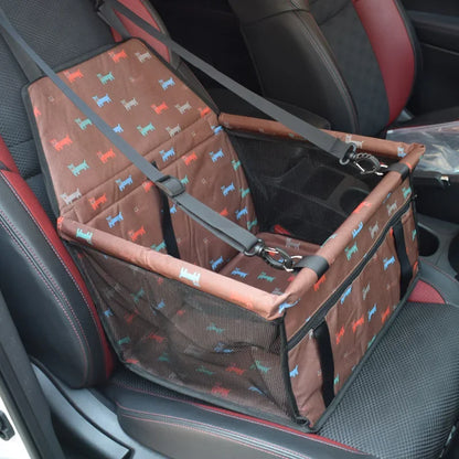 Waterproof Pet Car Seat Bag – Double-Thick Travel Mat & Safety Carrier