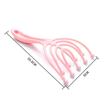 Head & Scalp Massager – Handheld Roller with 9 Claws for Stress Relief & Relaxation