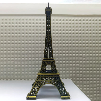 Bronze Eiffel Tower Figurine – Metal Home Decor & Souvenir Ornament