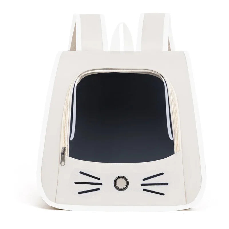 Pet Carrier Backpack – Breathable Travel Bag for Cats & Small Dogs