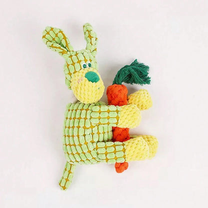 Donkey Plush Dog Toy – Soft Squeaky Chew Toy for Puppies & Dogs