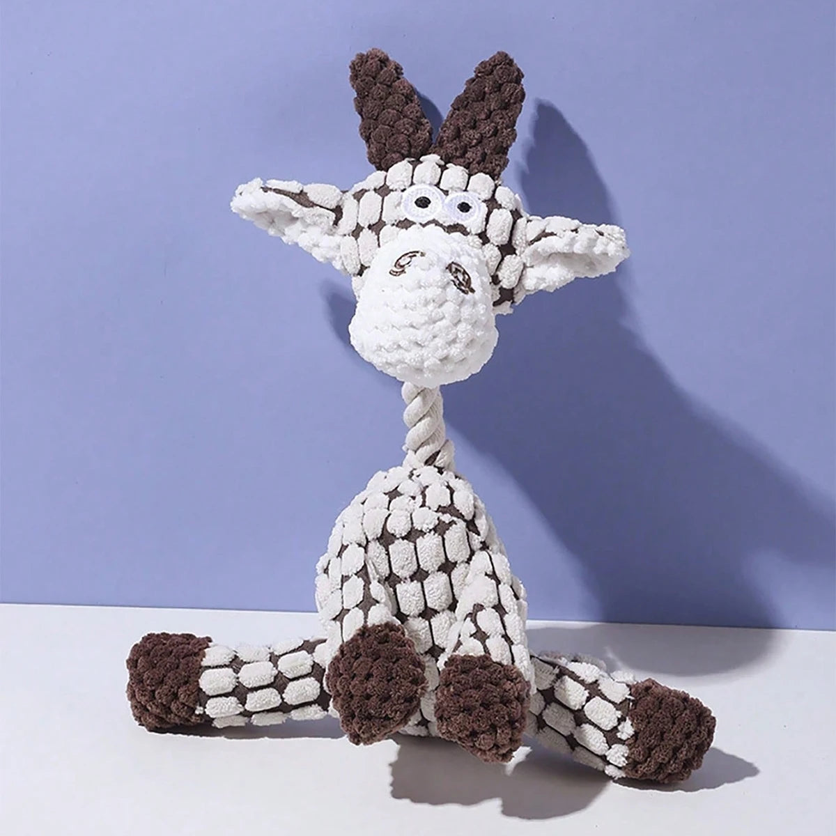 Donkey Plush Dog Toy – Soft Squeaky Chew Toy for Puppies & Dogs