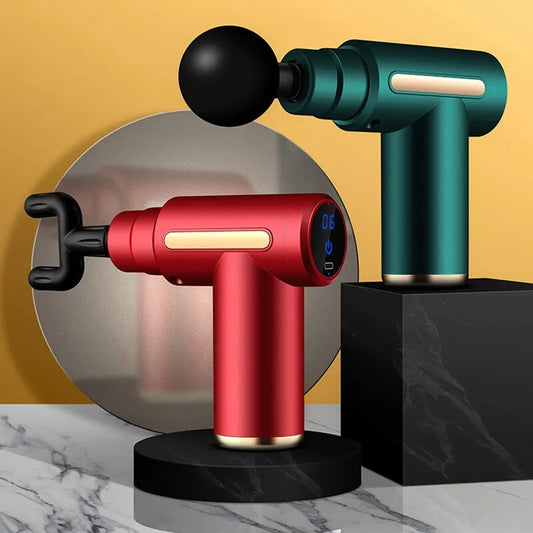 Mini Muscle Massage Gun – Portable Deep Tissue Handheld Percussion Massager for Full Body Relief