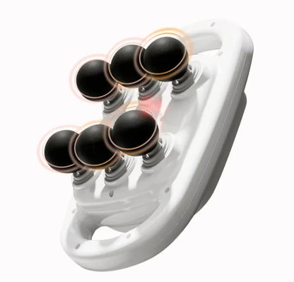 Massage Gun with 6 Heads – Deep Tissue Percussion Massager for Full Body & Neck Relief