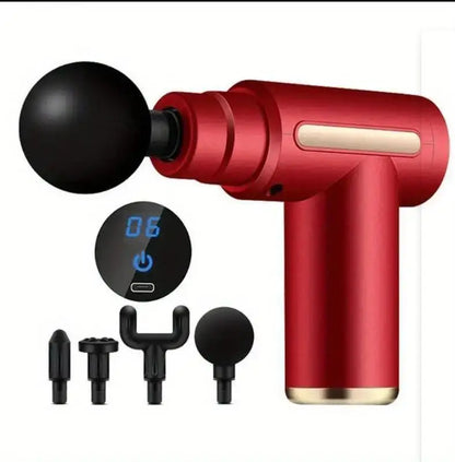 Mini Muscle Massage Gun – Portable Deep Tissue Handheld Percussion Massager for Full Body Relief