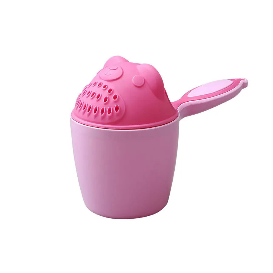 Baby Shower Shampoo Rinse Cup – Cartoon Bath Cup with Eye Protection for Kids