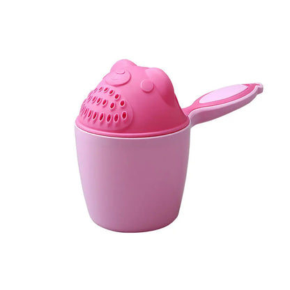 Baby Shower Shampoo Rinse Cup – Cartoon Bath Cup with Eye Protection for Kids