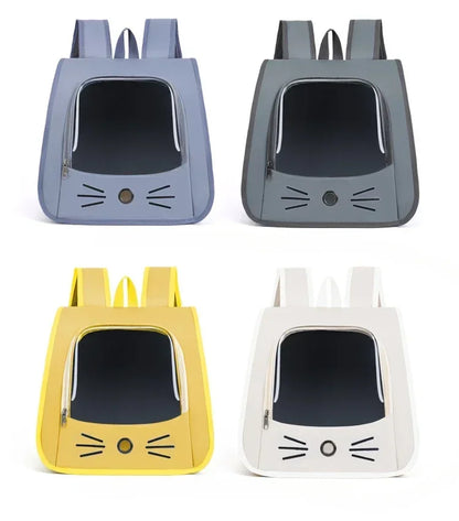 Pet Carrier Backpack – Breathable Travel Bag for Cats & Small Dogs