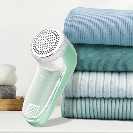 Electric Fabric Lint Remover – Portable Clothes Fuzz & Hair Shaver for Home Use