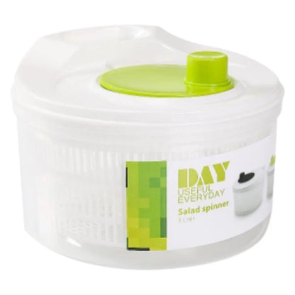 Manual Salad Spinner – Multifunctional Vegetable & Fruit Dehydrator with Drain Basket