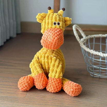 Donkey Plush Dog Toy – Soft Squeaky Chew Toy for Puppies & Dogs