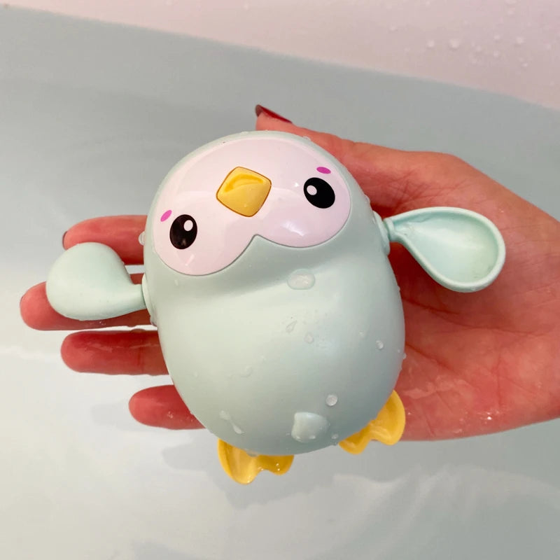 Baby Bathing Toy – Cute Duck & Penguin Egg Water Sprinkler for Kids