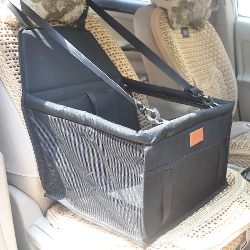 Waterproof Pet Car Seat Bag – Double-Thick Travel Mat & Safety Carrier