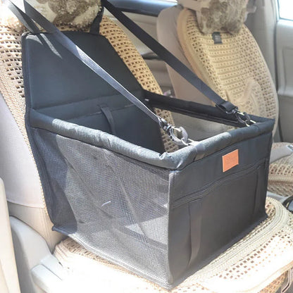 Waterproof Pet Car Seat Bag – Double-Thick Travel Mat & Safety Carrier