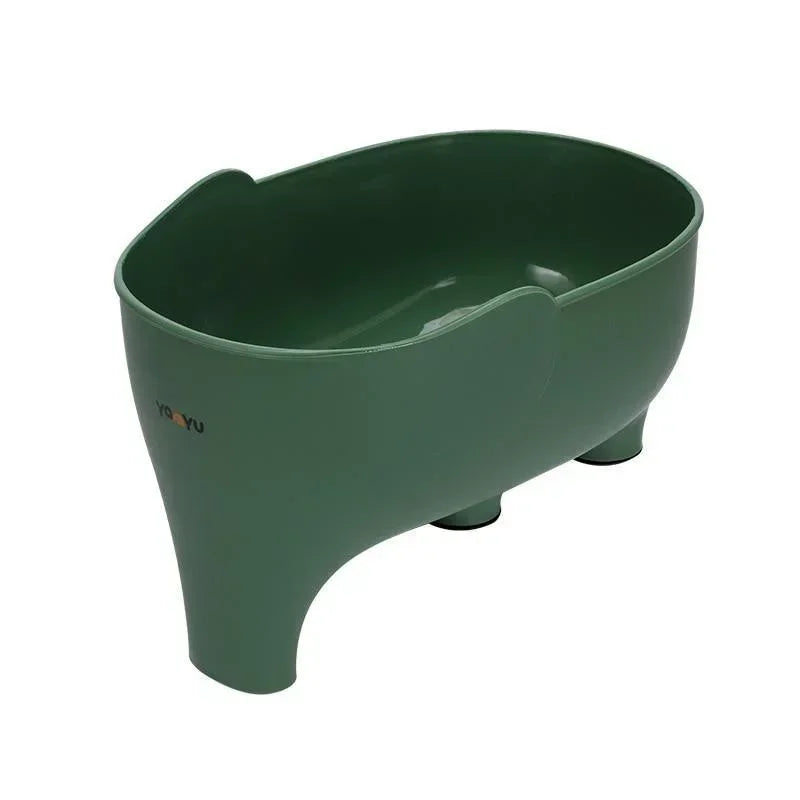 Elephant Sink Strainer – Hanging Drain Basket for Food & Kitchen Use