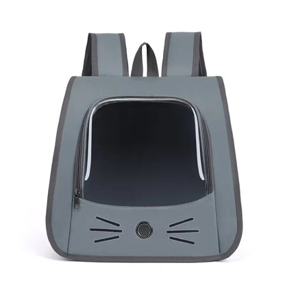 Pet Carrier Backpack – Breathable Travel Bag for Cats & Small Dogs