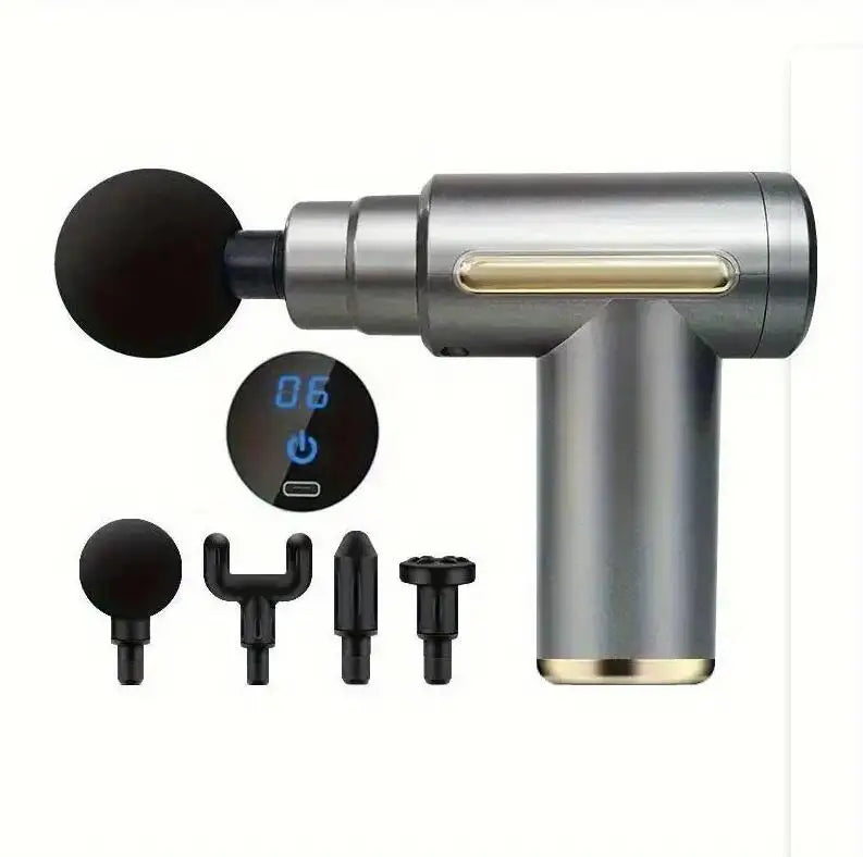 Mini Muscle Massage Gun – Portable Deep Tissue Handheld Percussion Massager for Full Body Relief