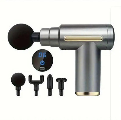Mini Muscle Massage Gun – Portable Deep Tissue Handheld Percussion Massager for Full Body Relief