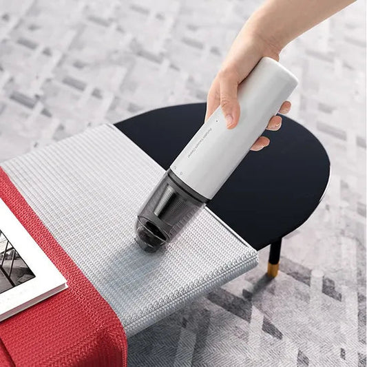 Mini Handheld Vacuum Cleaner – Car & Home Cleaner with Powerful Suction
