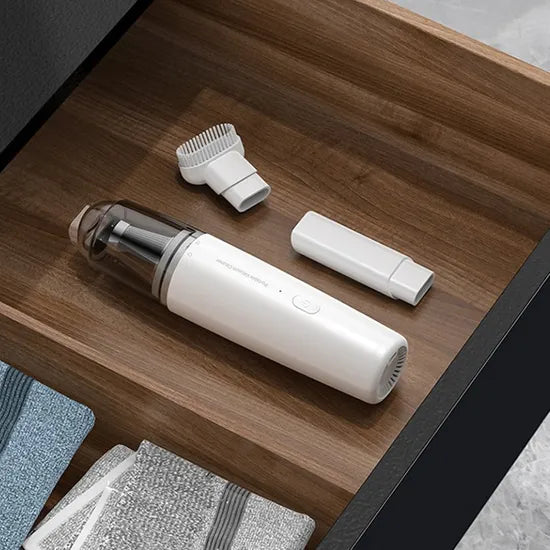 Mini Handheld Vacuum Cleaner – Car & Home Cleaner with Powerful Suction