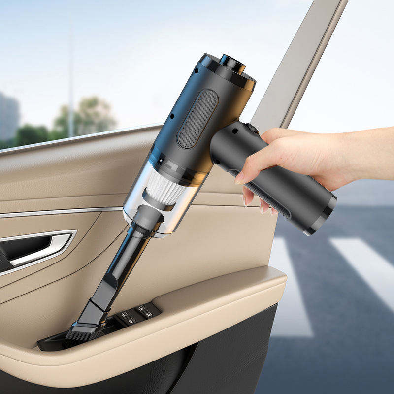 9000Pa Wireless Car Vacuum Cleaner – Portable Mini Wet & Dry Cleaner with USB Charging
